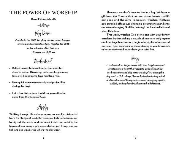 The 5-Minute Bible Study for Moms - The Girl on Ivy