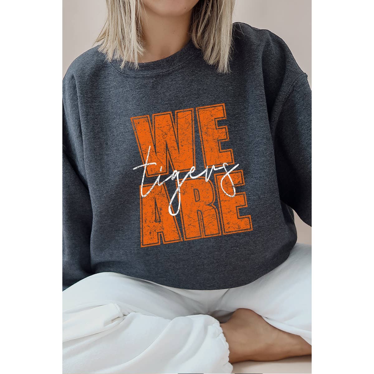 WE ARE TIGERS VINTAGE GRAPHIC SWEATSHIRTS - The Girl on Ivy
