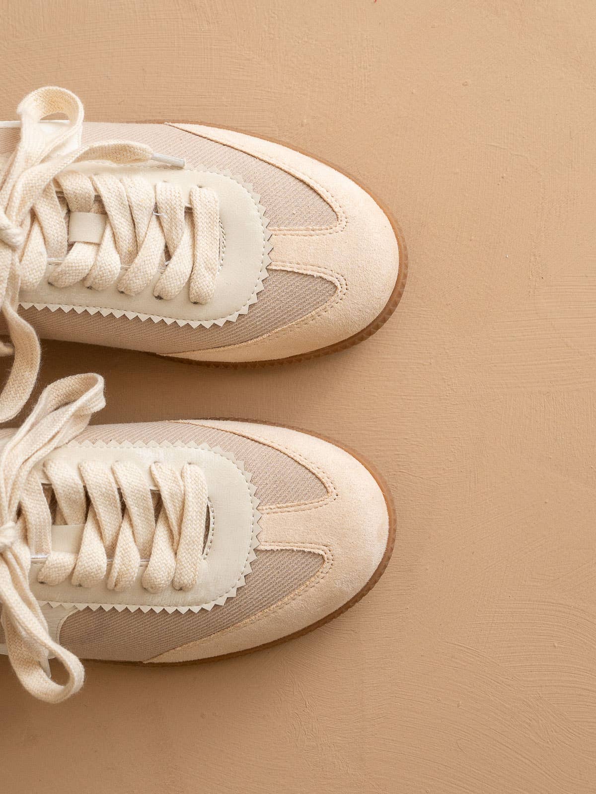 The Kyla | Almond Classic Low Top Sneakers - The Girl on Ivy