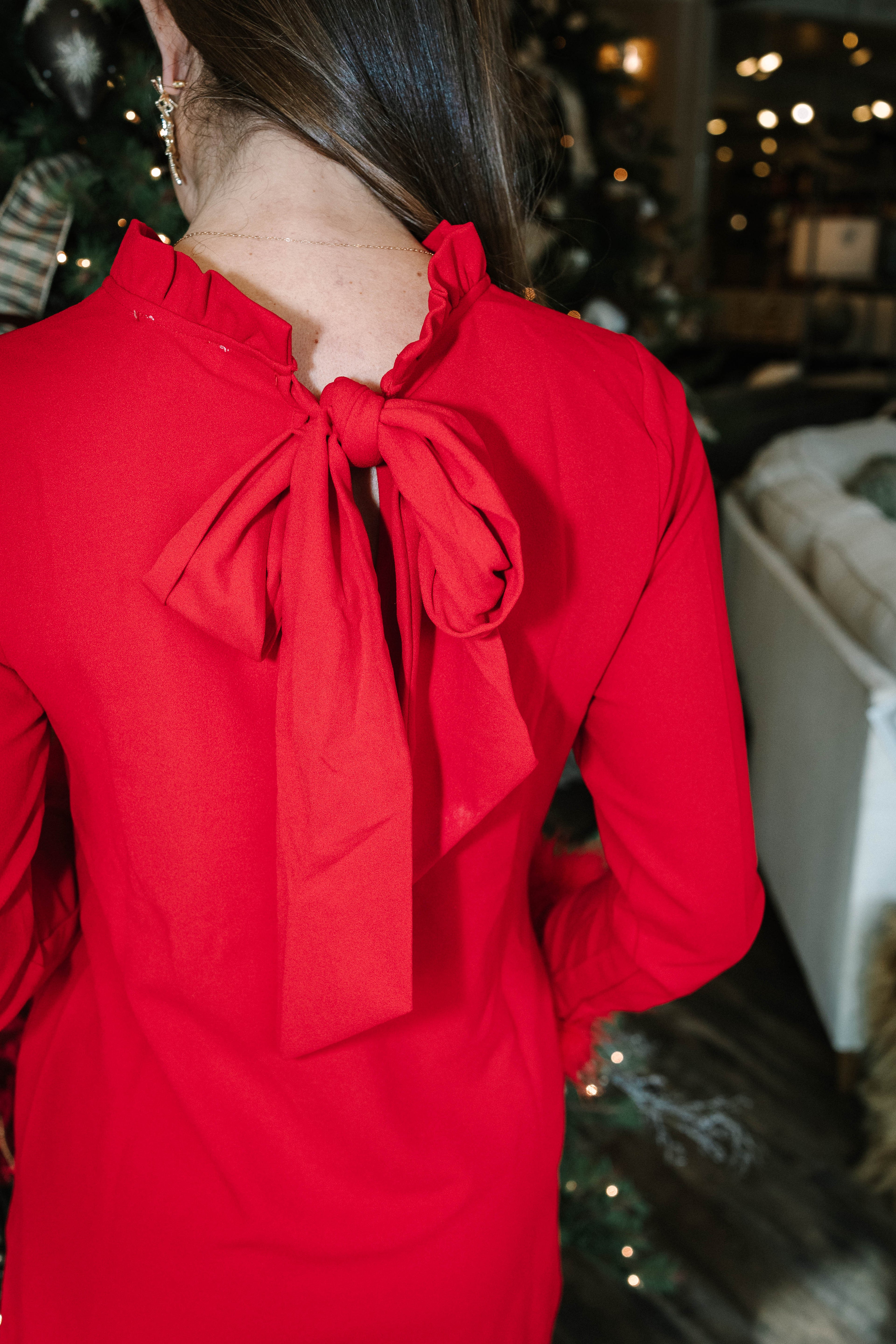 Eve Feather Shift Mini Dress - The Girl on Ivy