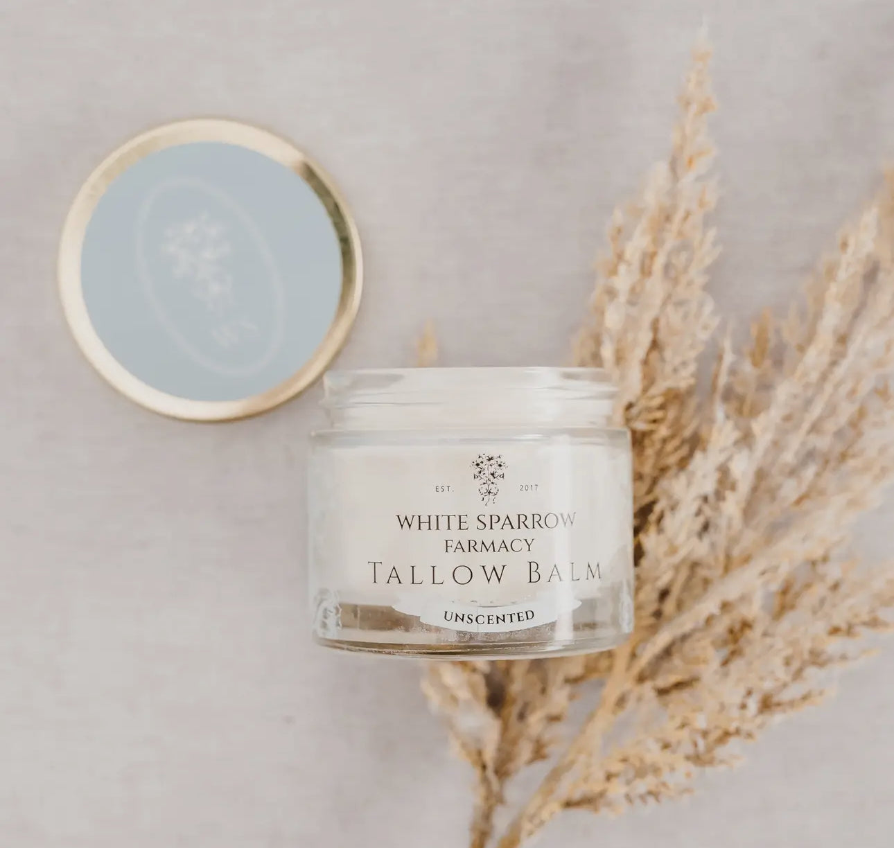 Tallow Balm-Unscented - The Girl on Ivy