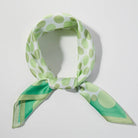 Multi Color Polka Dot Print Square Bandana Scarf - The Girl on Ivy