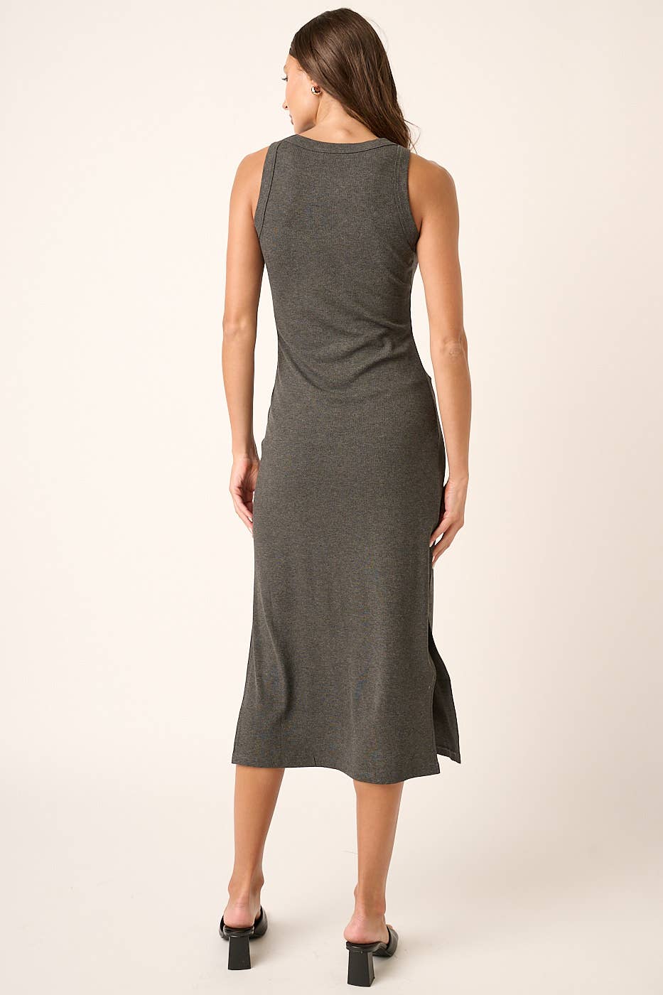 PREMIUM RIB KNIT TANK MAXI DRESS - The Girl on Ivy