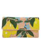 Lemon Beaded Clutch - The Girl on Ivy