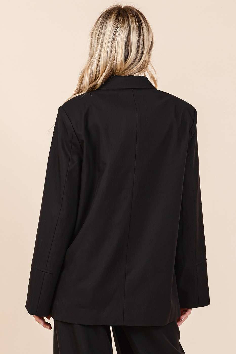 BOYFRIEND FIT BLAZER JACKET - The Girl on Ivy