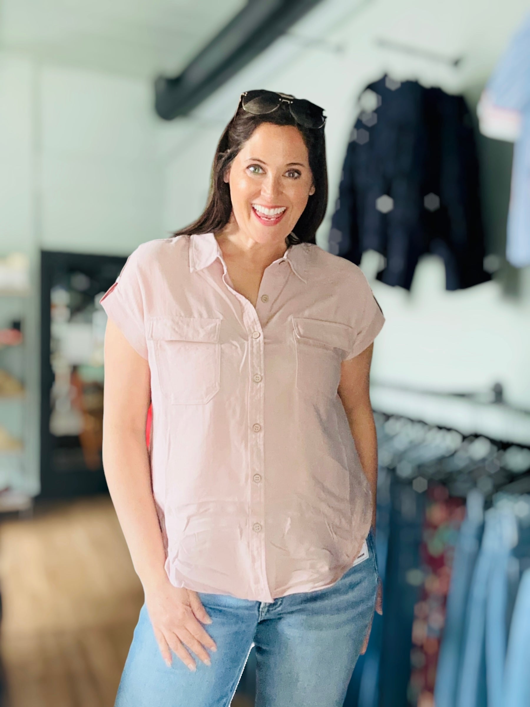 Christy Collared Shirt - The Girl on Ivy
