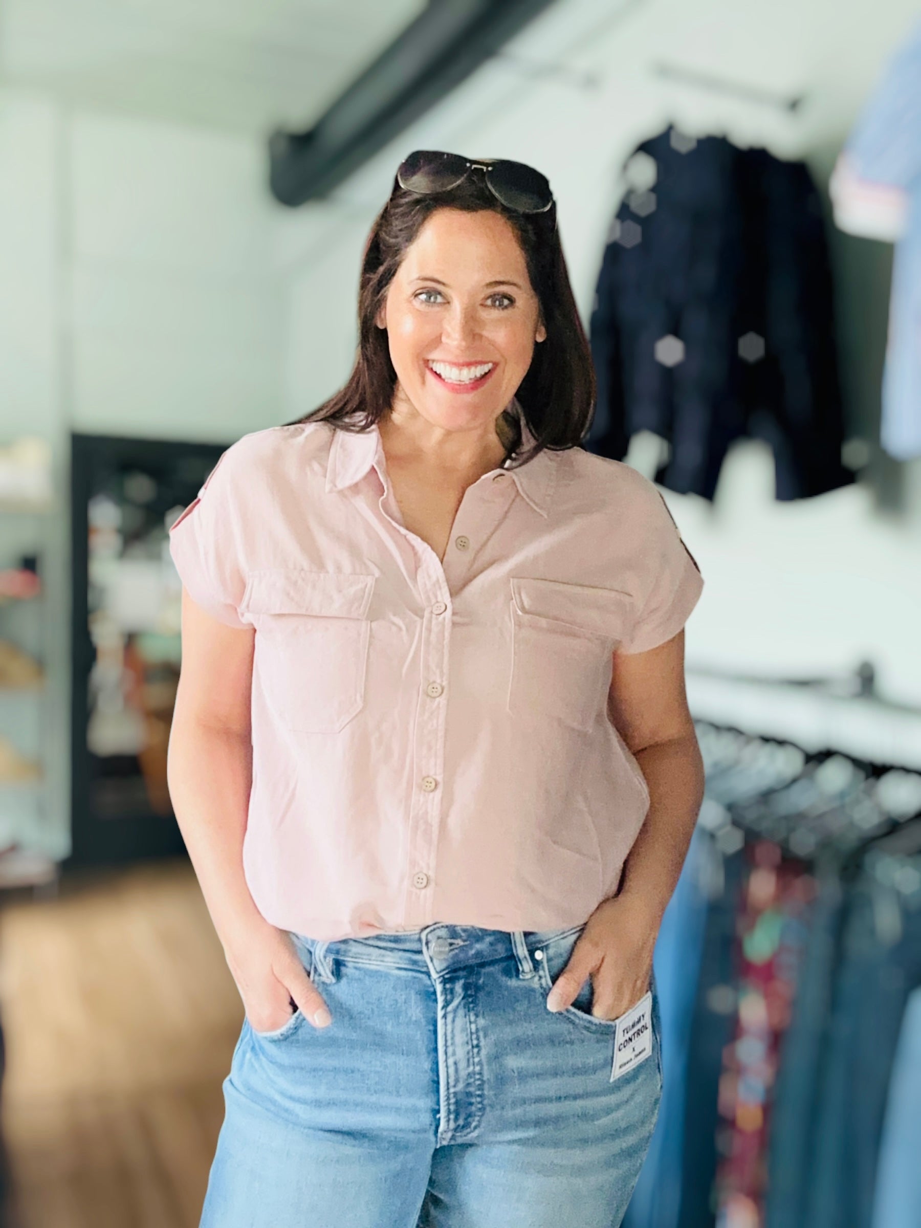 Christy Collared Shirt - The Girl on Ivy