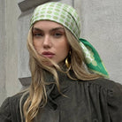 Multi Color Polka Dot Print Square Bandana Scarf - The Girl on Ivy