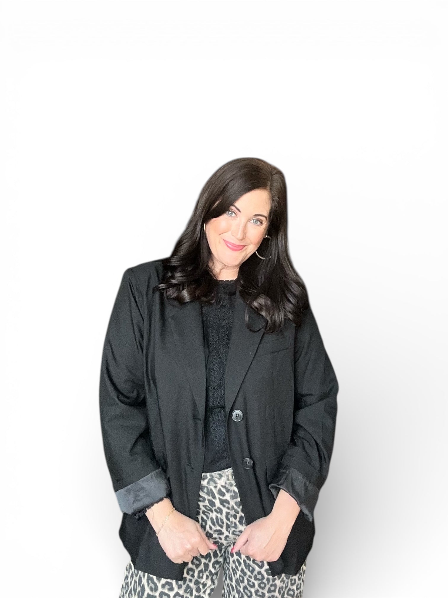 BOYFRIEND FIT BLAZER JACKET - The Girl on Ivy