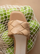 The Darla Almond Woven Slide Sandal - The Girl on Ivy