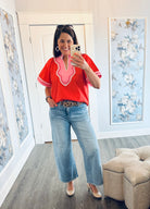 Risen Slouchy Crop Wide Jeans - The Girl on Ivy