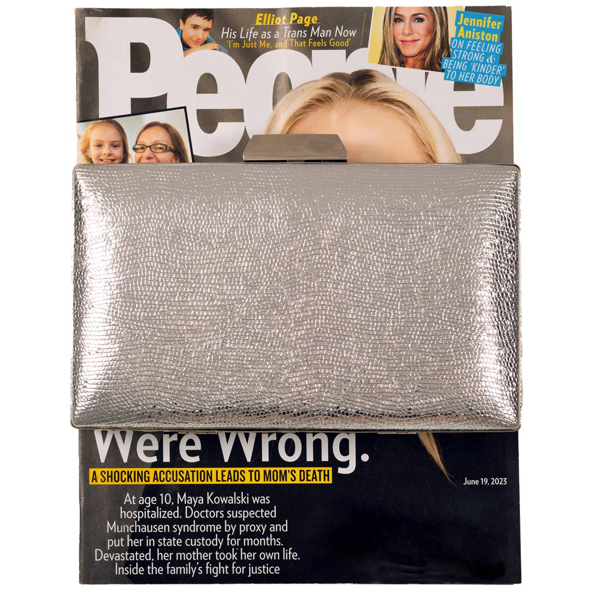 Women's Metallic Material Hard Case Evening Party Clutch - The Girl on Ivy