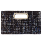 Top Handle Weaved Fabric Clutch - The Girl on Ivy