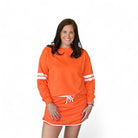 Stripe Long Sleeve Top & Skort 2 Pcs Set - The Girl on Ivy