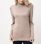 Cecelia Turtleneck Sweater (4 Color Options) - The Girl on Ivy