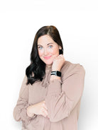 AINSLEY NECKTIE LONG SLEEVE WITH SMOCKED CUFF TOP - The Girl on Ivy