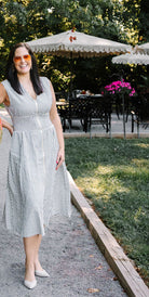 Sleeveless Striped Maxi Dress - The Girl on Ivy