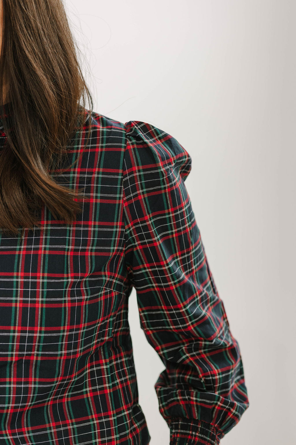 Chapman Navy Plaid Button Down Top - The Girl on Ivy