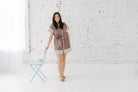 Vivian Short Sleeve Polka Dot Dress - The Girl on Ivy