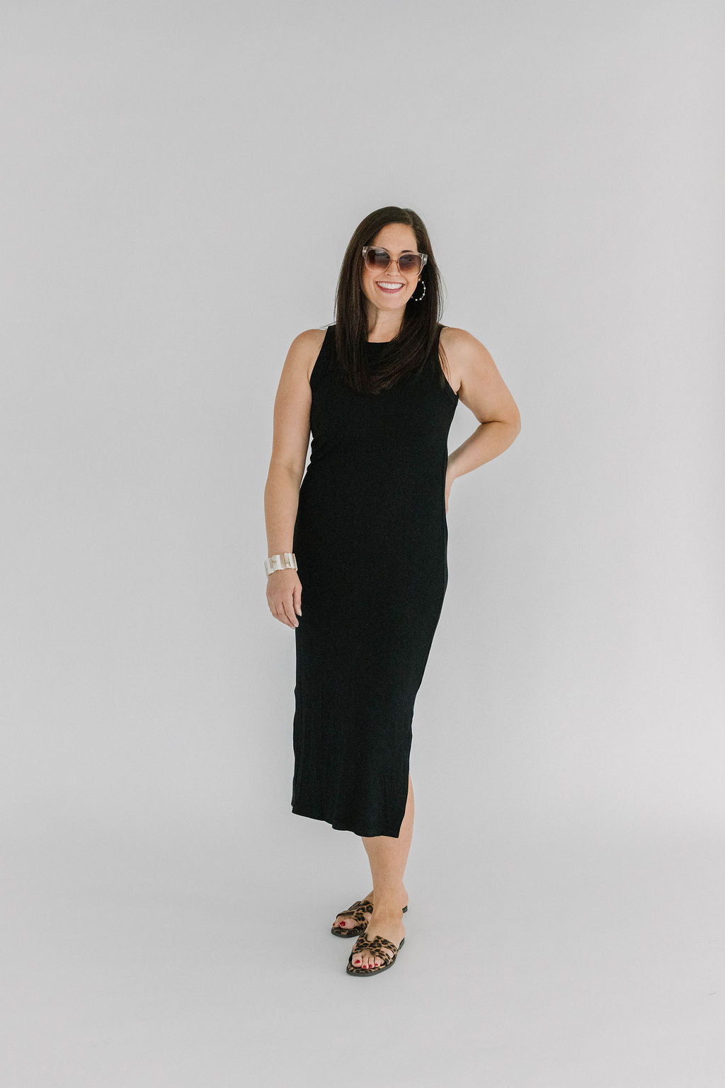 Pria Rib Knit Tank Maxi Dress - The Girl on Ivy