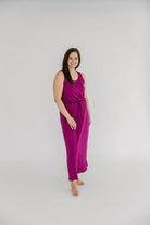 Kelsey Scoop Neck Racerback Tank Maxi Dress - The Girl on Ivy