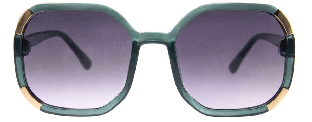 Chandelier - Sunglasses (Teal) - The Girl on Ivy