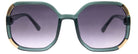 Chandelier - Sunglasses (Teal) - The Girl on Ivy