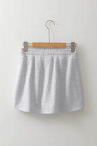 Sequin USA Flag Patch Graphic Mini French Terry Skort - The Girl on Ivy