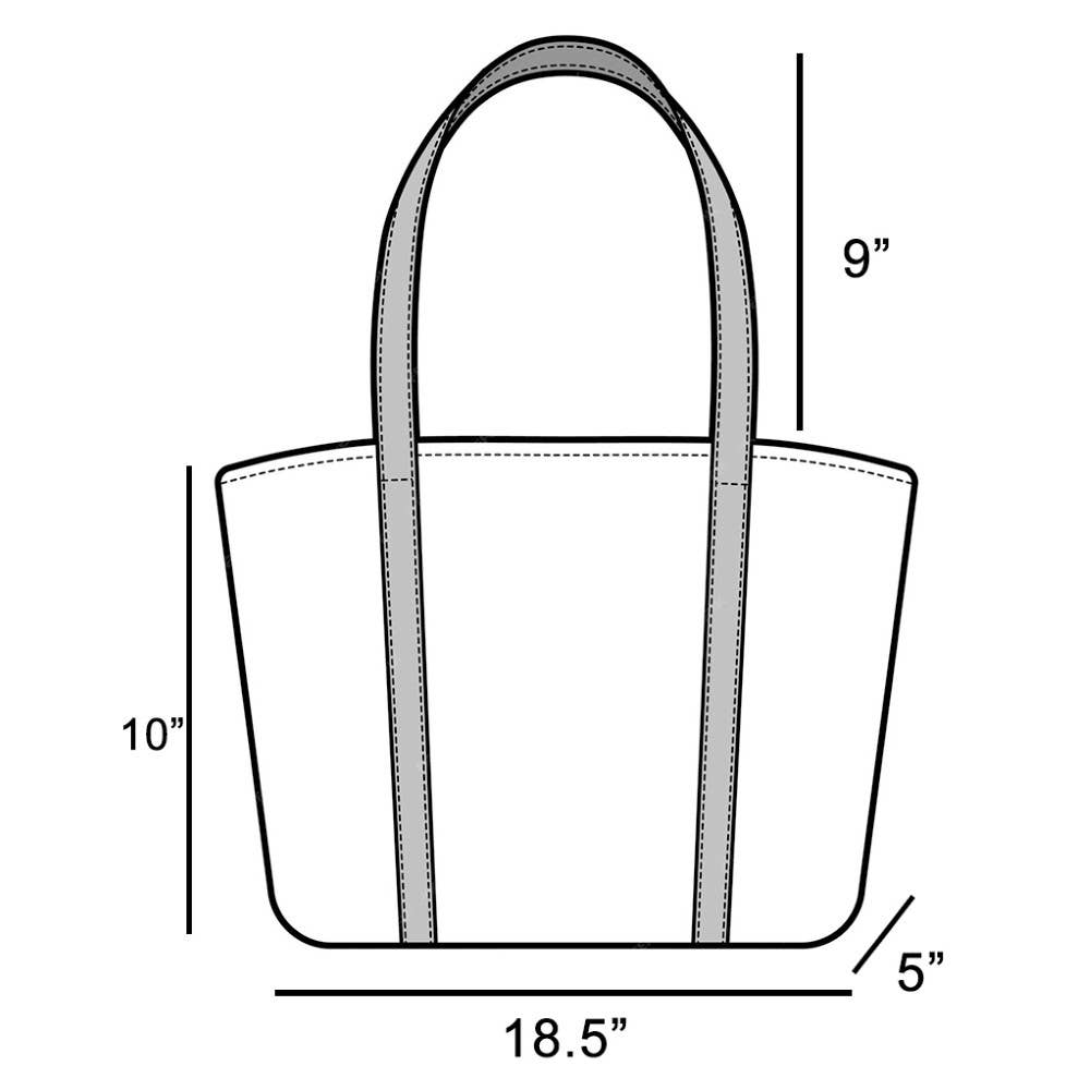 Woven Lattice Straw Tote Bag - The Girl on Ivy