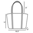 Woven Lattice Straw Tote Bag - The Girl on Ivy