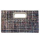Top Handle Weaved Fabric Clutch - The Girl on Ivy