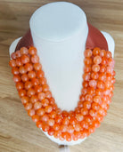CHUNKY BEADED LAYERED MAGNETIC NECKLACE - The Girl on Ivy