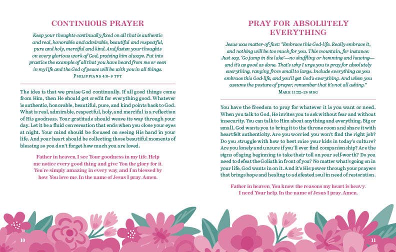 Pray and Never Give Up - The Girl on Ivy