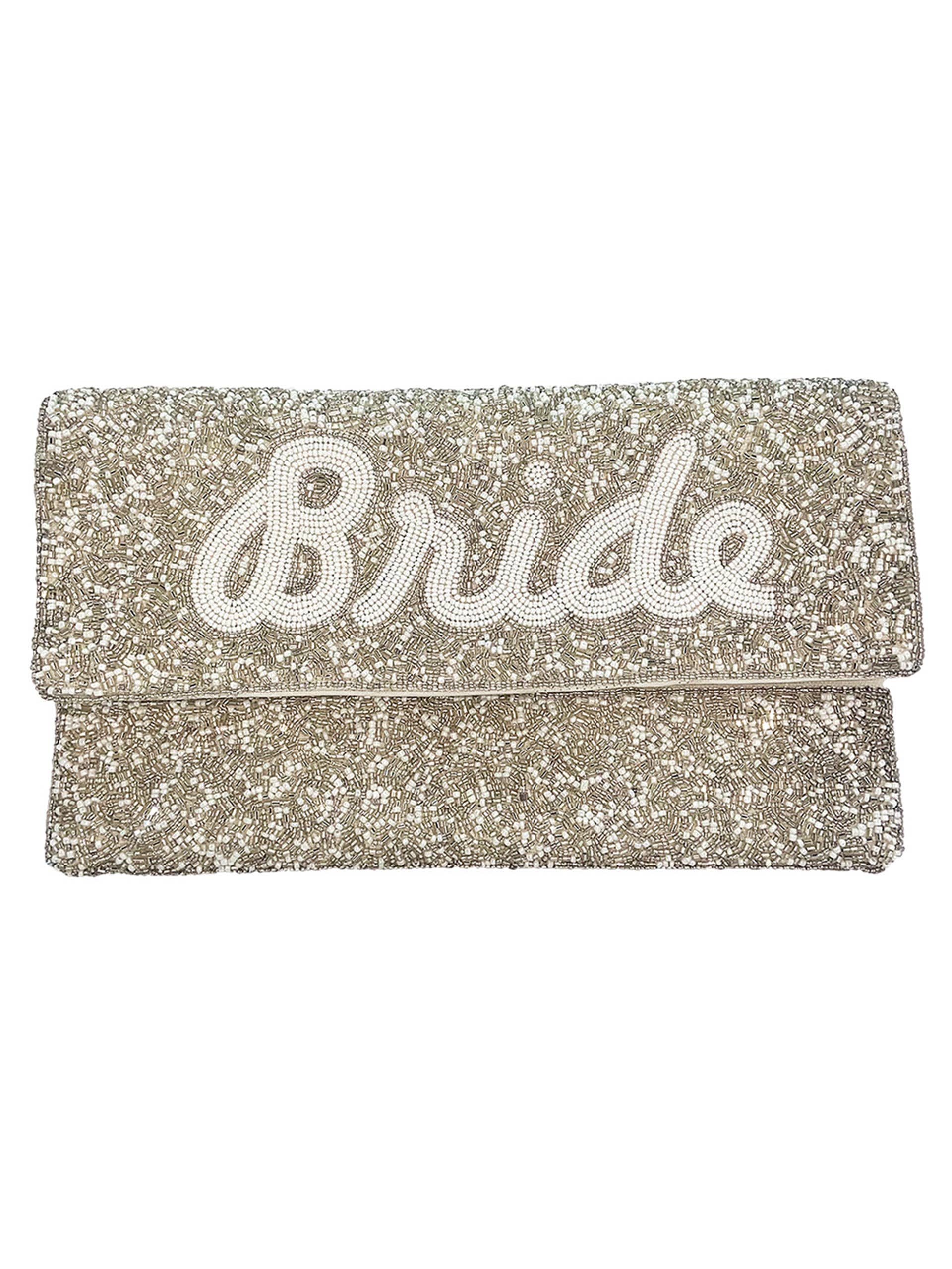 Bride's Handmade Beaded Clutch Bag - The Girl on Ivy