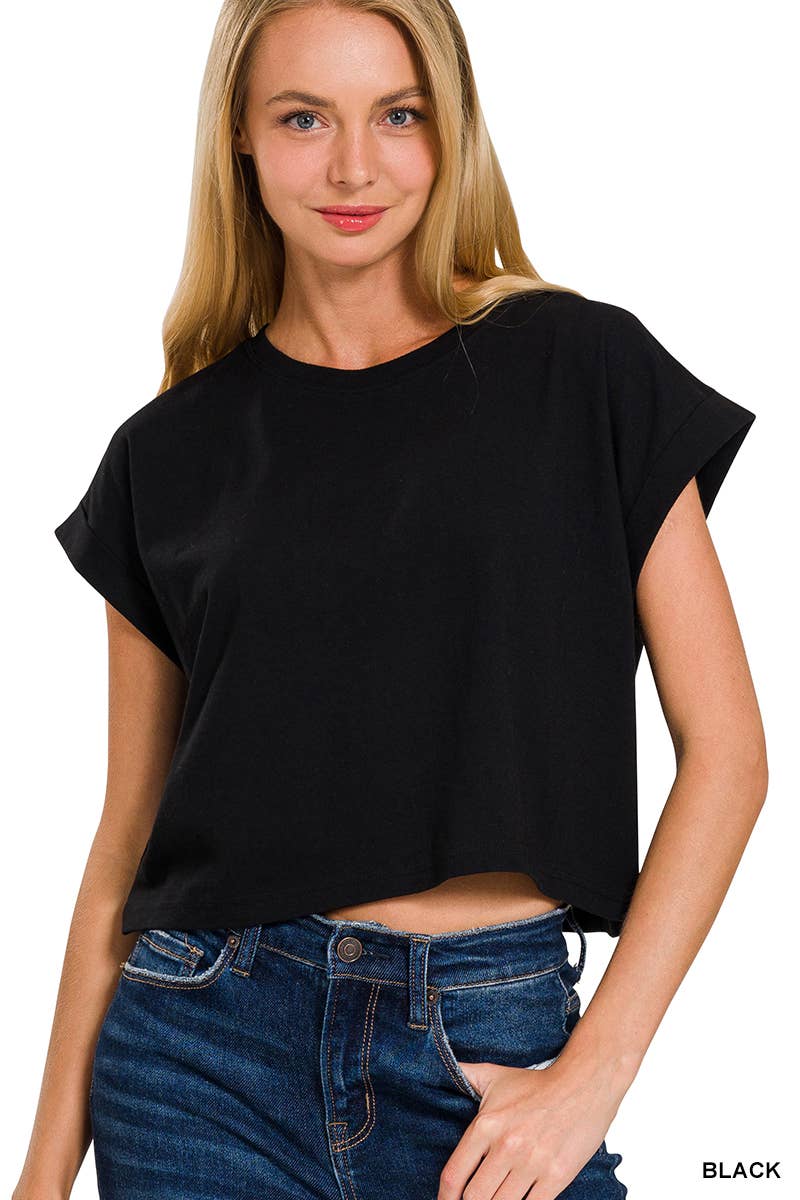 Cotton Short Sleeve Tee - The Girl on Ivy