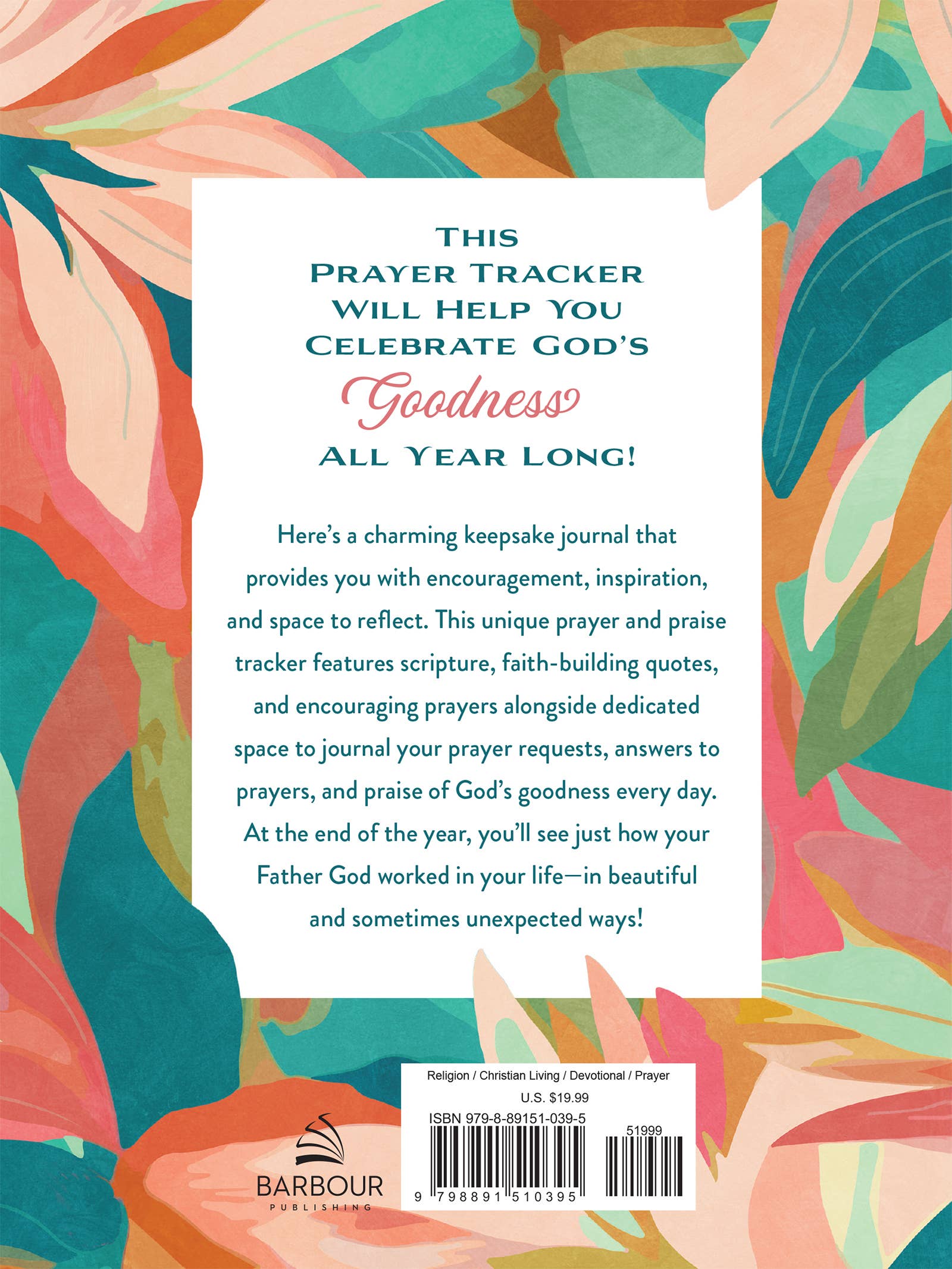 A Year of God's Goodness:A Prayer & Praise Tracker for Women - The Girl on Ivy