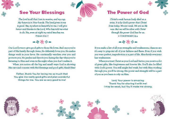 God Is So Good: Devotions and Prayers for Girls - The Girl on Ivy