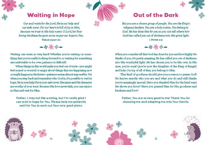 God Is So Good: Devotions and Prayers for Girls - The Girl on Ivy