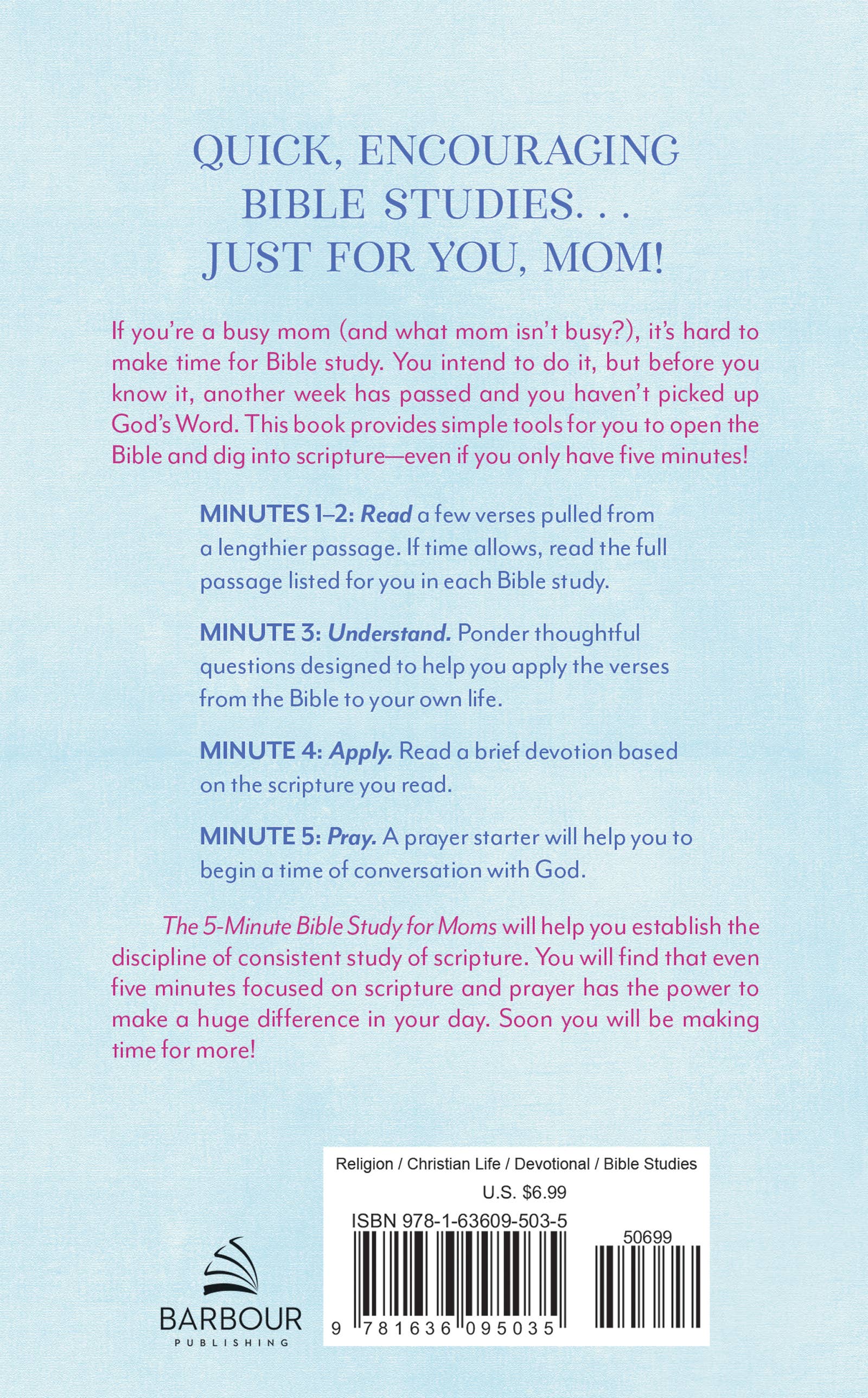 The 5-Minute Bible Study for Moms - The Girl on Ivy