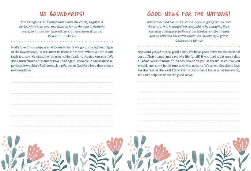 Walk by Faith: A Devotional Journal for Women - The Girl on Ivy