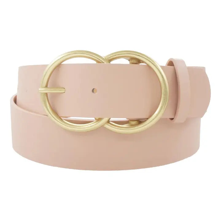 Thick Double Ring Belt - The Girl on Ivy