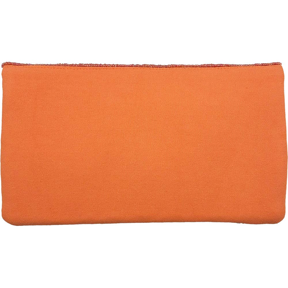 Red Flower Beaded Clutch Bag - The Girl on Ivy