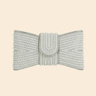 Spangle Pearl Bow Clutch Evening Bag - The Girl on Ivy