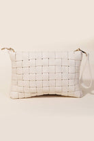 Leather Basket Weave Hand Bag - The Girl on Ivy