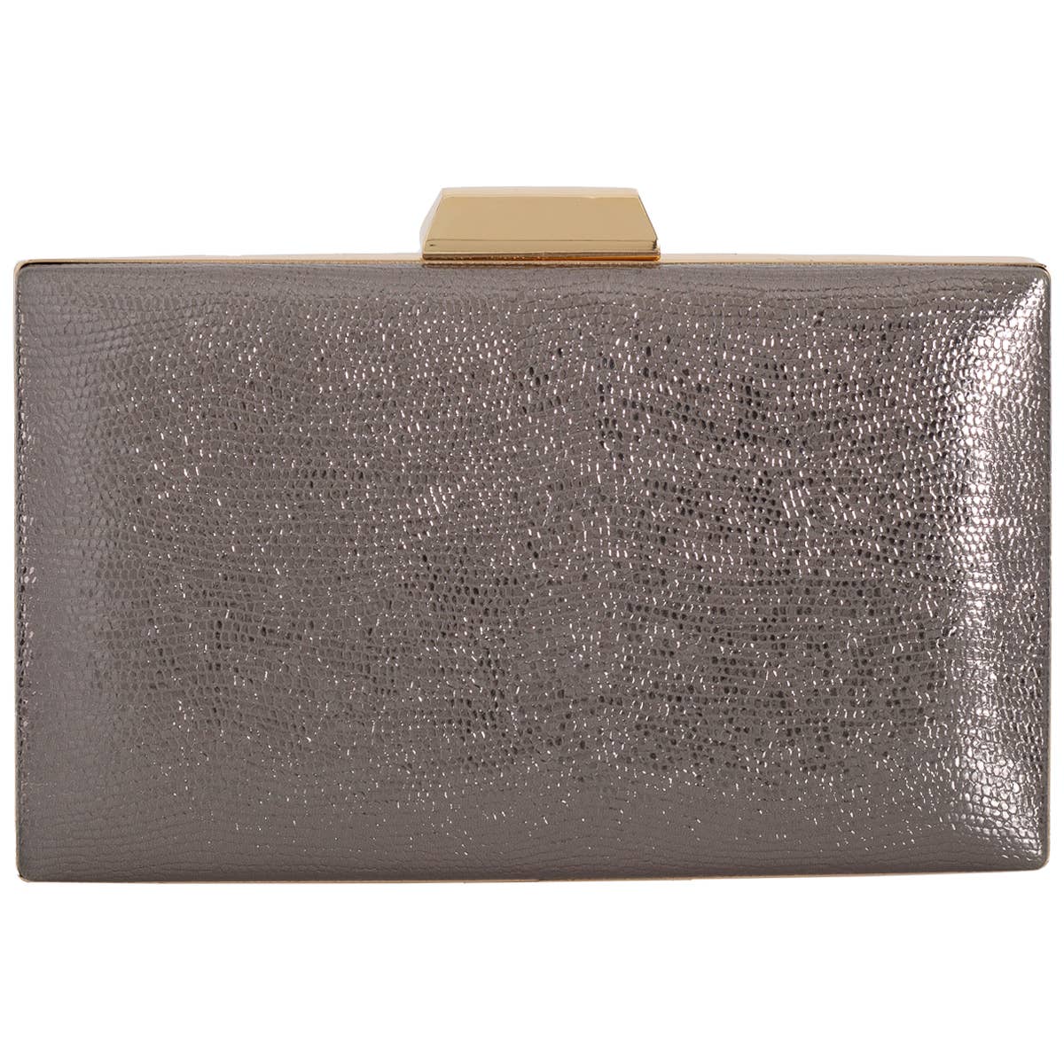 Women's Metallic Material Hard Case Evening Party Clutch - The Girl on Ivy