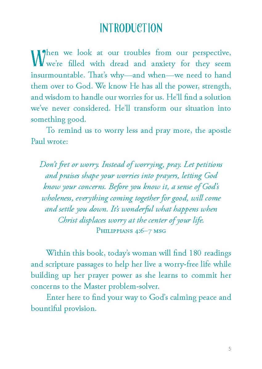 Worry Less Pray More - The Girl on Ivy
