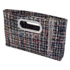 Top Handle Weaved Fabric Clutch - The Girl on Ivy