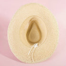 Natural Straw Cowboy Hat - The Girl on Ivy