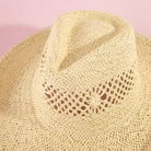 Natural Straw Cowboy Hat - The Girl on Ivy