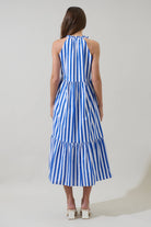 Bey Stripe Zelie Sleeveless Midi Dress - The Girl on Ivy